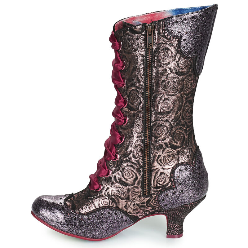 Irregular Choice CHIMNEY SMOKE Rosa Stivaletti Donna - 4