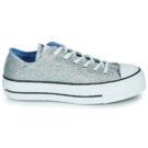 Converse  CHUCK TAYLOR ALL STAR LIFT HYBRID SHINE OX  Argento Sneakers alte Donna - 2