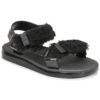 Melissa MELISSA PAPETTE FLUFFY RIDER AD Nero Sandali bassi Donna