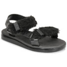 Melissa MELISSA PAPETTE FLUFFY RIDER AD Nero Sandali bassi Donna - 1