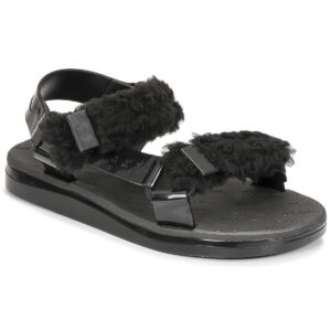 Melissa MELISSA Sandalias bajas negras para mujer PAPETTE FLUFFY RIDER AD