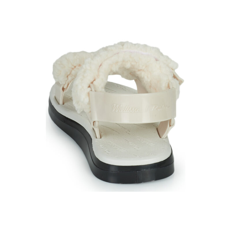 Melissa MELISSA PAPETTE FLUFFY RIDER AD Beige Sandali bassi Donna - 5