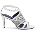 Roberto Cavalli TPS016 White Heeled Sandals Women - 2