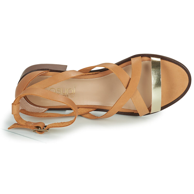 Casual Attitude COUTIL Marrone Sandali con tacco Donna - 6