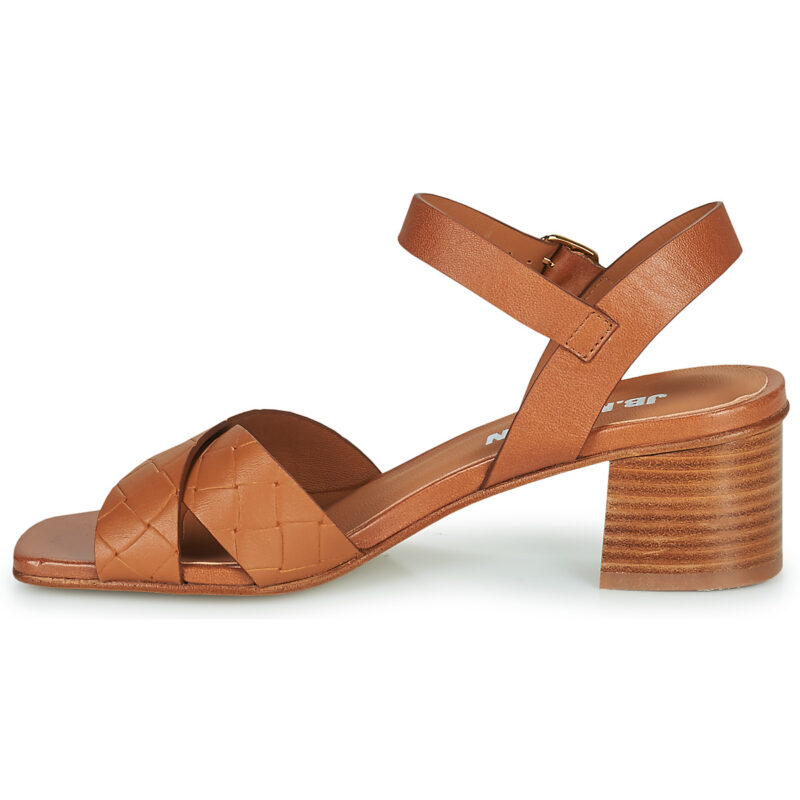 JB Martin ELISE Marrone Sandali con tacco Donna - 4