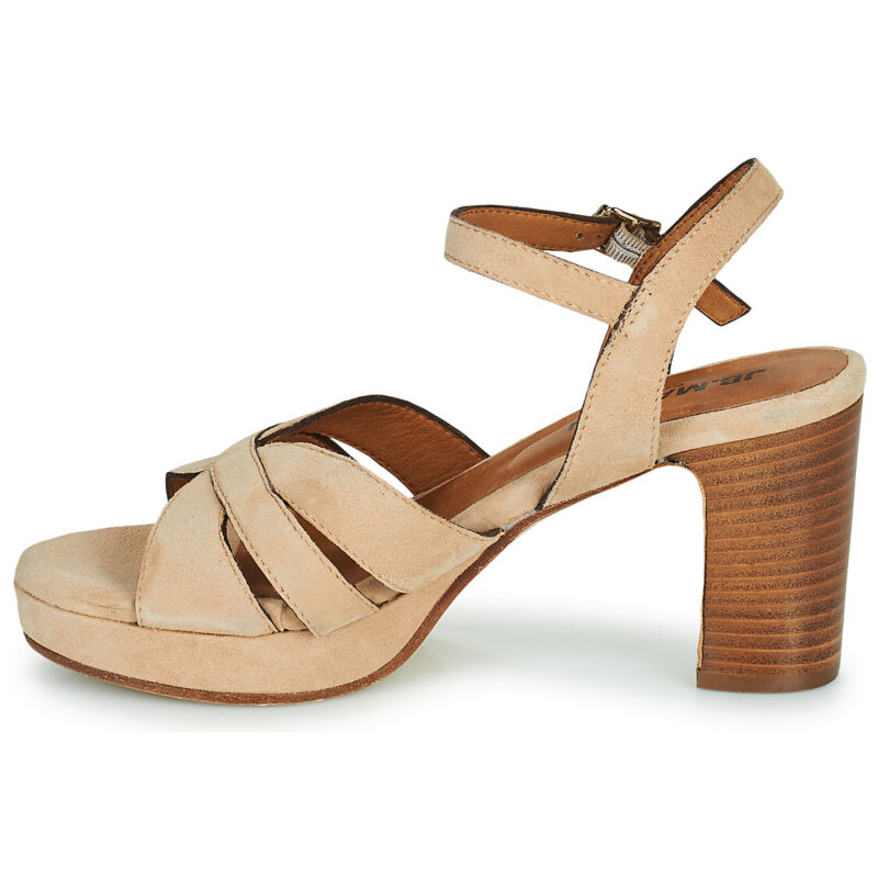 JB Martin MINA Beige Sandali con tacco Donna - 4
