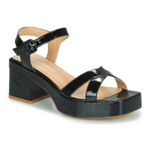 JB Martin LUNAIRE Schwarze Sandalen mit Absatz f&uuml;r Damen