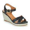 JB Martin VANITY Nero Sandali con zeppa Donna