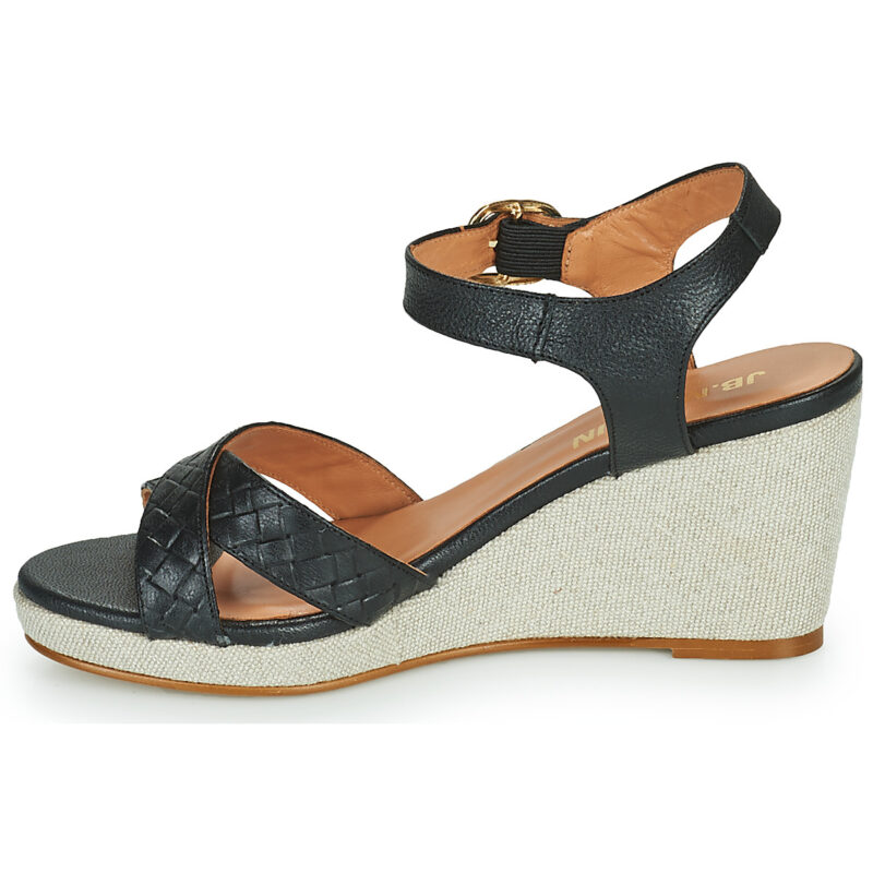 JB Martin VANITY Nero Sandali con zeppa Donna - 4