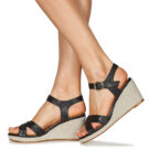 JB Martin VANITY Nero Sandali con zeppa Donna - 8