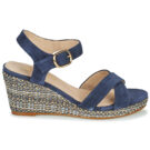 JB Martin VANITY Blu Sandali con zeppa Donna - 2