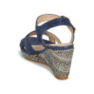 JB Martin VANITY Blu Sandali con zeppa Donna - 5
