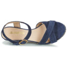 JB Martin VANITY Blu Sandali con zeppa Donna - 6