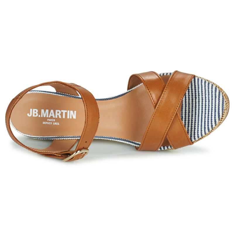 JB Martin VANITY Marrone Sandali con zeppa Donna - 6