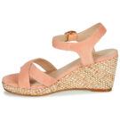 JB Martin VANITY Rosa Sandali con zeppa Donna - 4
