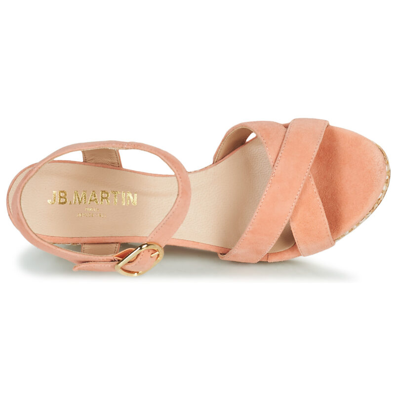 JB Martin VANITY Rosa Sandali con zeppa Donna - 6