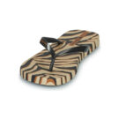Ipanema IPANEMA Damen-Flip-Flops mit Tiermuster, beige, Gr&ouml;&szlig;e 3