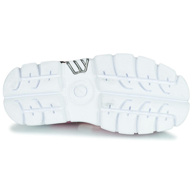 New Rock DISCO HOLO Pinke Keilsandalen f&uuml;r Damen - Gr&ouml;&szlig;e 7