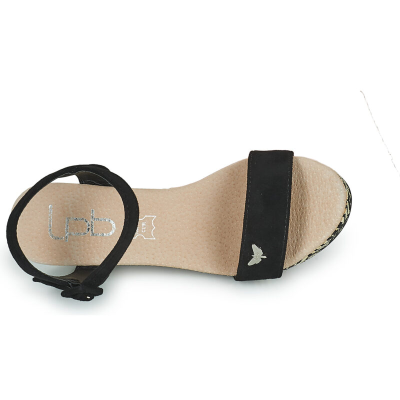 Les Petites Bombes DALA Nero Sandali con zeppa Donna - 6