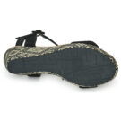 Les Petites Bombes DALA Nero Sandali con zeppa Donna - 7