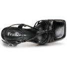 Fru.it 7641-303-NERO-NERO Nero Sandalen mit Absatz Damen - 6