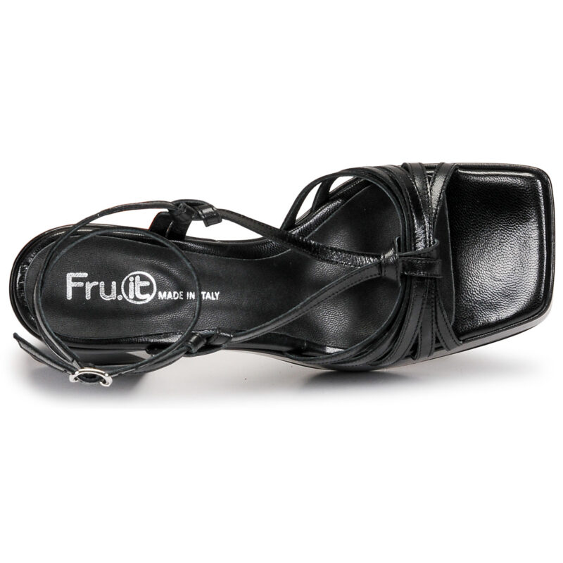 Fru.it 7641-303-NERO-NERO Nero Sandalen mit Absatz Damen - 6