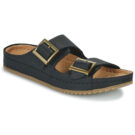 Clarks Brookleigh Sun Noir Sandales plates Femme - 1