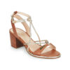 Les Tropeziennes par M.Belarbi LILON Brown Women's Heeled Sandals