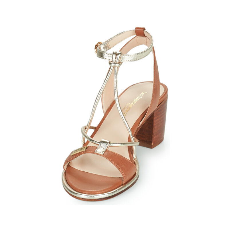 Les Tropeziennes par M.Belarbi LILON Marrone Sandali con tacco Donna - 3