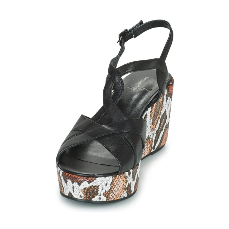 Metamorf'Ose  Lajeanne  Nero -  Sandali con zeppa  Donna - 3