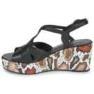 Metamorf'Ose  Lajeanne  Nero -  Sandali con zeppa  Donna - 4