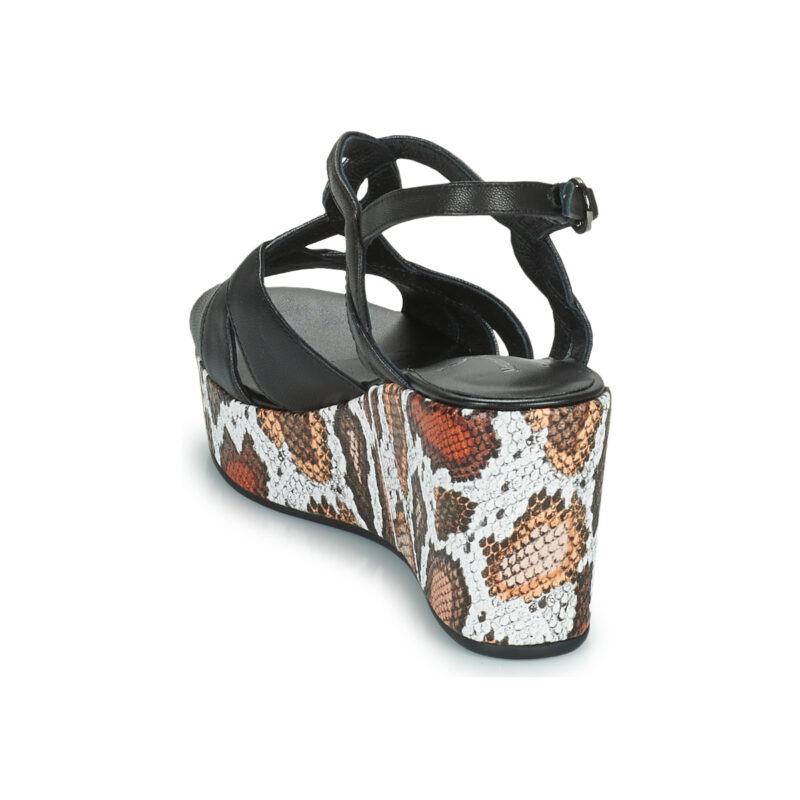 Metamorf'Ose  Lajeanne  Nero -  Sandali con zeppa  Donna - 5