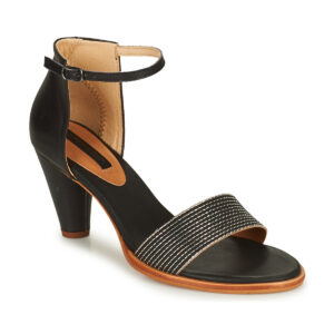 Neosens MONTUA Black Heeled Sandals Women