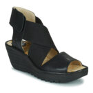 Fly London YUBA 385 FLY Nero Sandali con zeppa Donna - 1