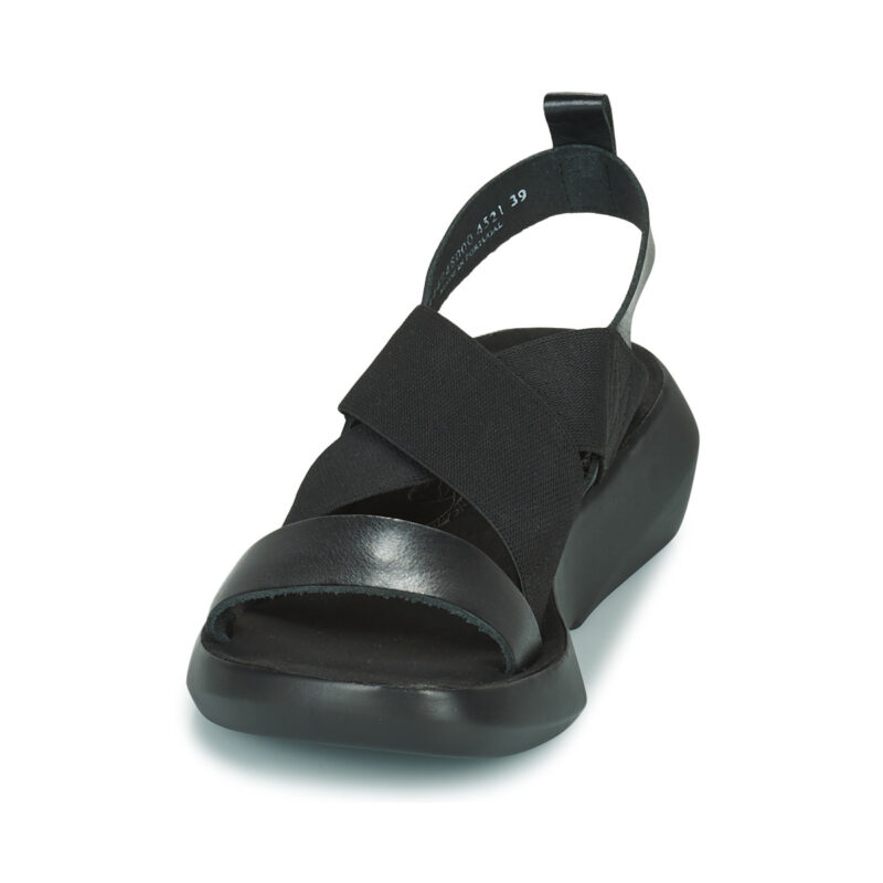 Fly London BAJI 848 FLY Nero Sandali con zeppa Donna - 3