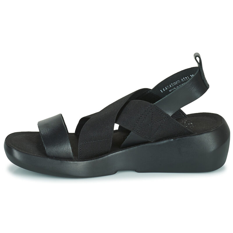 Fly London BAJI 848 FLY Nero Sandali con zeppa Donna - 4