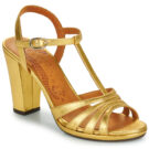 Chie Mihara ATIEL Gold Heeled Sandals Women - 1