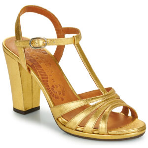 Chie Mihara ATIEL Gold Heeled Sandals Women