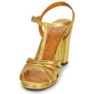 Chie Mihara ATIEL Gold Heeled Sandals Women - 3