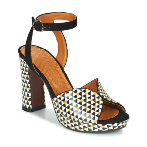 Chie Mihara CAIPE Black Heeled Sandals Women