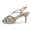 Menbur ALTANA Silver - Women's Heeled Sandals - 4