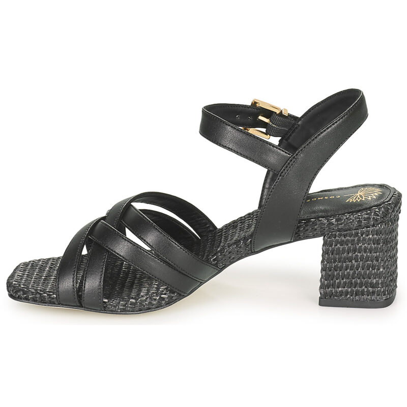 Cosmo Paris ZAGGI-VEGRAF Nero Sandali con tacco Donna - 4