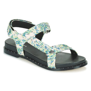Sandalias planas blancas para mujer Cosmo Paris HINES-CANVAS