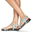 Cosmo Paris HINES-CANVAS Bianco Sandali bassi Donna - 8