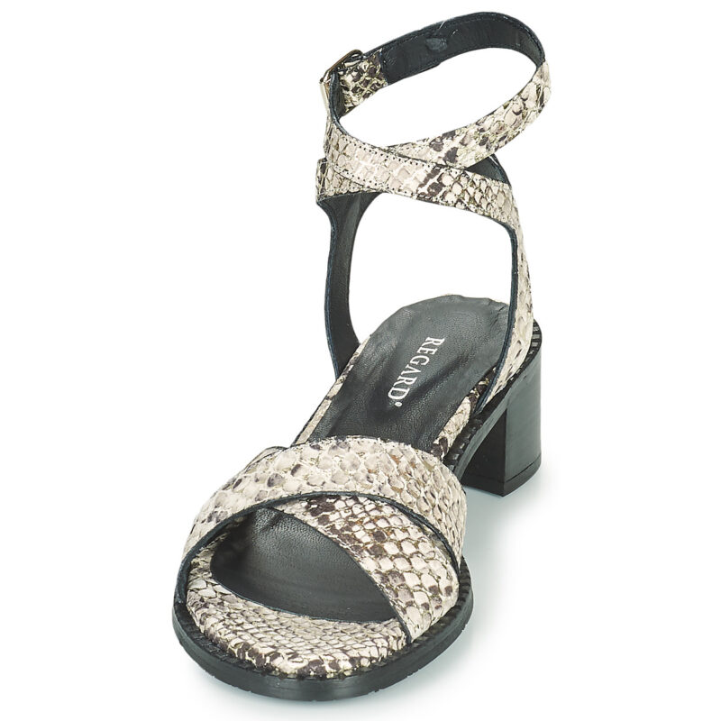 Regard ELISE1 V3 EROTICA IVORY Grigio Sandali con tacco Donna - 3