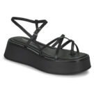 Vagabond Shoemakers COURTNEY Nero Sandali con zeppa Donna - 1