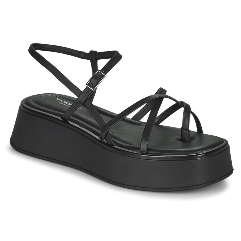 Vagabond Shoemakers COURTNEY Nero Sandali con zeppa Donna - 1