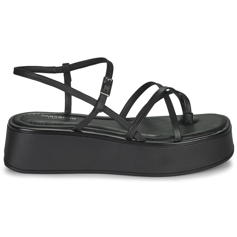 Vagabond Shoemakers COURTNEY Nero Sandali con zeppa Donna - 2