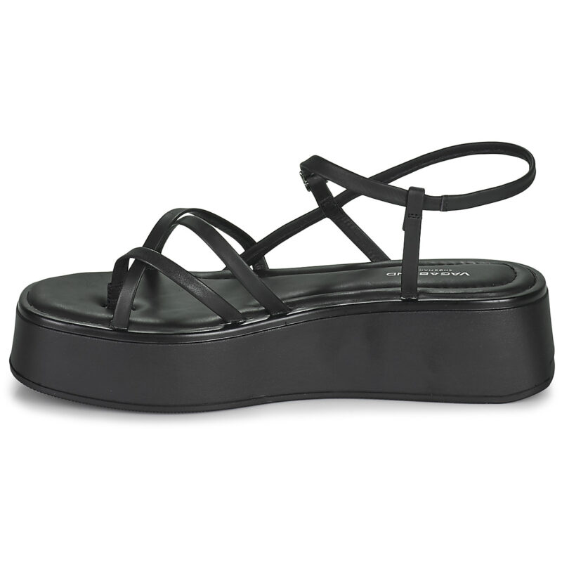 Vagabond Shoemakers COURTNEY Nero Sandali con zeppa Donna - 4