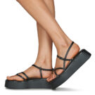Vagabond Shoemakers COURTNEY Nero Sandali con zeppa Donna - 8